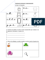 Repaso Prueba Lenguaje y Cominicacion Primero Basico Flo.