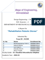 L. D. College of Engineering, Ahmedabad: "Rehabilitation Robotic Gloves"