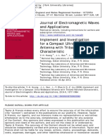 Journal of Electromagnetic Waves and Applications