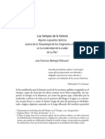 Los tiempos de la historia JF Bedregal