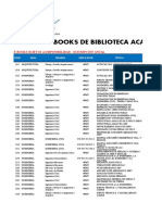 Lista de E-Books 2021 para Biblioteca Digital de Ingenieria Civil