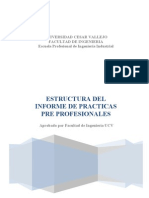 Estructura de Informe PP