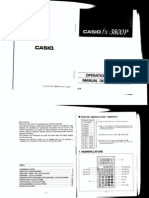 Fx-3800p English User Manual