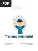 Guía para el Manejo de la Ansiedad GPC | PDF