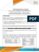 Plan de Trabajo Tarea 4 - Articular La Contabilidad de Gestión en La Toma de Decisiones