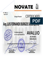 Certificado de Participacion