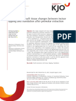 Comparison of Soft Tissue Changes Between Incisor Tipping and Translation After Premolar Extraction