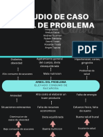 Estudio de Caso Árbol de Problema