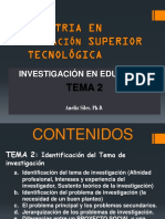 Tema 2-El Tema de Investigación