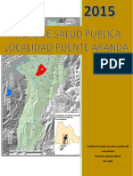 Atlas de Salud Pública de La Localidad de Puente Aranda Año 2015