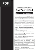 Download manual en espaol SPD-20 by percydrums SN57604636 doc pdf
