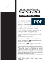 Manual en Español SPD-20
