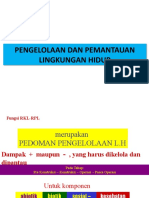 Pengelolaan Dan Pemantauan Lingkungan Hidup