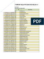 Format Import Nilai Pts Dan Pas Kelas 9.1