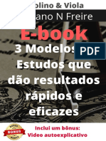 EBOOK 3 - Modelos de Estudos Que Dão Resultados Rápidos e Eficazes COM LINK