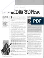 Allman Brothers Style Blues Guitar