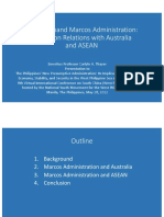 Thayer, The Ferdinand Marcos Administration: Impact On Relations With Australia and ASEAN