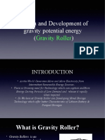 Design and Development of Gravity Potential Energy