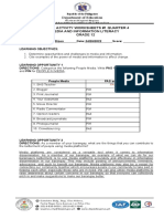 Philippine Grade 12 Media Literacy Worksheet Cites Power of Info