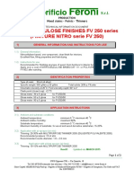 NITROCELLULOSE FINISH FV 250-Technical Data Sheet