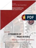 Dynamics of Rigid Bodies: ENSC 2063