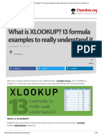 What Is XLOOKUP - 13 Formula Examples To... and It Excel Functions