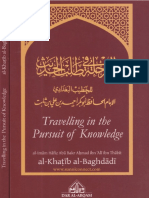 Travelling in The Pursuit of Knowledge