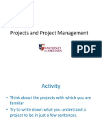 Session 1 Projects and Project Management v150421