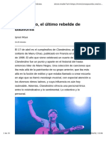 Manu Chao, El Último Rebelde de Babilonia