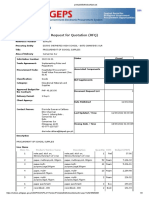 Bid Notice Abstract: Request For Quotation (RFQ)