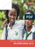 Relatório Anual 2013: ADPP Moçambique - Ajuda de Desenvolvimento de Povo para Povo