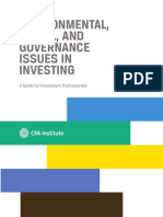 Esg Issues in Investing A Guide For Investment Professionals