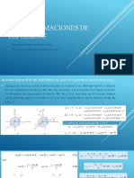 Transformaciones de Esfuerzos