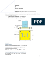 Exemple D'application: Base Du Poteau Articulée