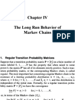 The Long Run Behavior of Markov Chains