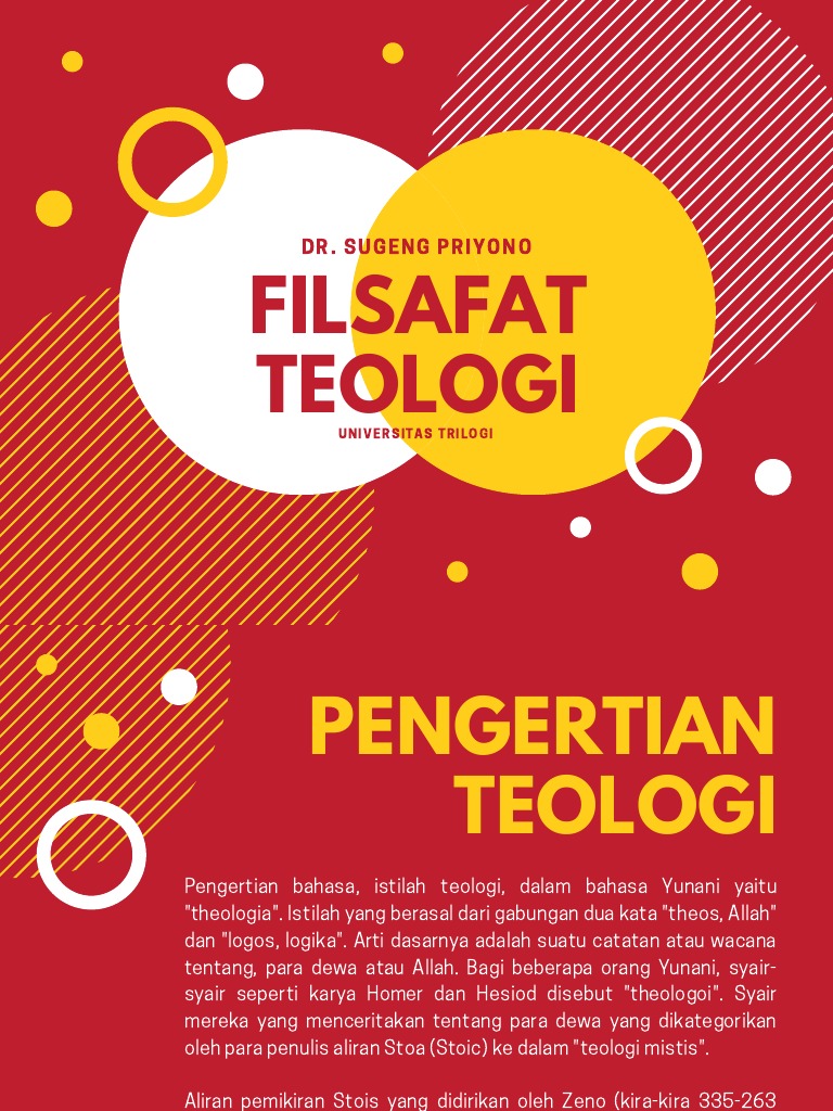 Hubungan Teologi dan Filsafat | PDF
