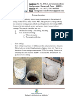 Testing of Coatings