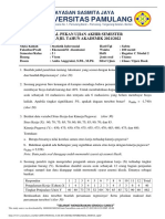 Soal Uas Statistik Inferensial Modul 2 PDF