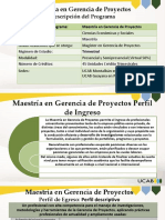 MAESTRIA en Gerencia de Proyectos Pagina Web