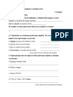 Atribut I Apozicija - Listić Za Vježbu - Redoviti Program | PDF