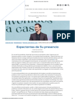 Expectantes de Su Presencia - Casa de Dios