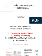 Panduan Dokumen JNT International