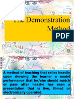 Demonstration Method
