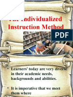 The Individualized Instruction Method