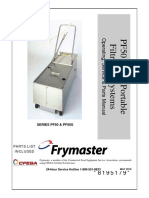 Operating, Service & Parts Manual for PF50 Series Portable Filtration Systems