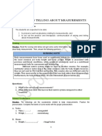 English For Nursing Topic 12 Asking and Telling About Measurements