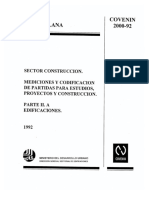 E4 Arquitectura 2000-2-1992 - Mediciones - y - Cod - de - Partidas - para - Estudios - Proyectos - y - Construcciones - Parte - Iia - Edificaciones