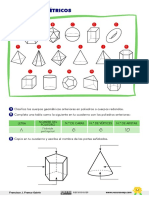 Actividades Tercer Ciclo Cuerpos Geométricos Recursosep