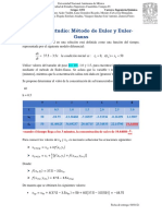 Caso de Estudio, Caso de Euler y Euler Gauss