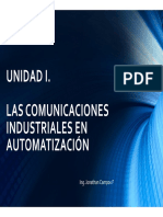 Unidad I Comunicaciones Industriales